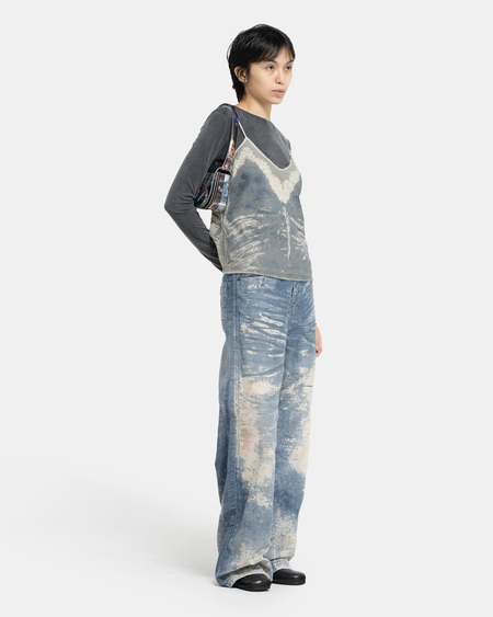 【DIESEL】D Sire Straight Denim Pants - Blue Women's Relaxed Jeans | Light blue | Diesel 1996 D-Sire
