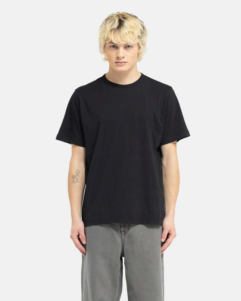【関税込み】OUR LEGACY ブラック New Box Tシャツ Our Legacy - New Box T-Shirt Black Clean Jersey