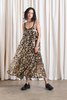 Ali Golden Full Hem Dress - Flower Sequins - Thumbnail 2