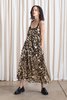 Ali Golden Full Hem Dress - Flower Sequins - Thumbnail 4