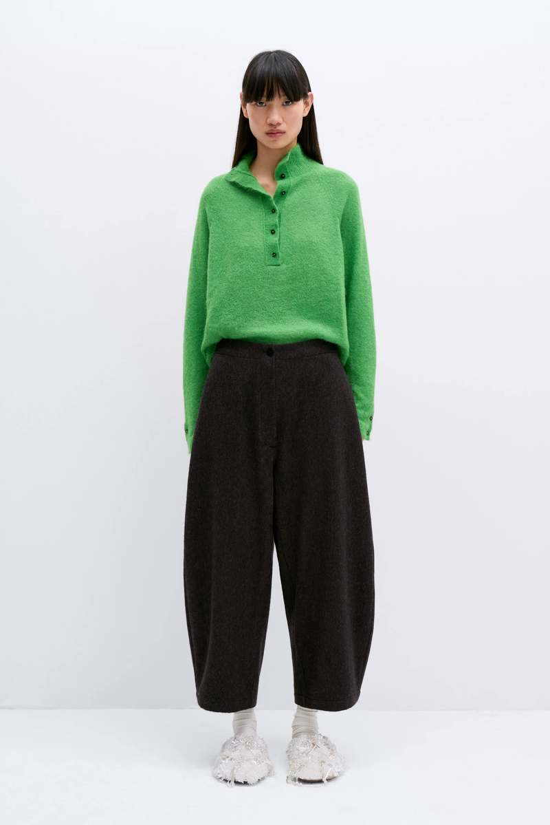 Cordera Suri Polo Sweater - Bright Green