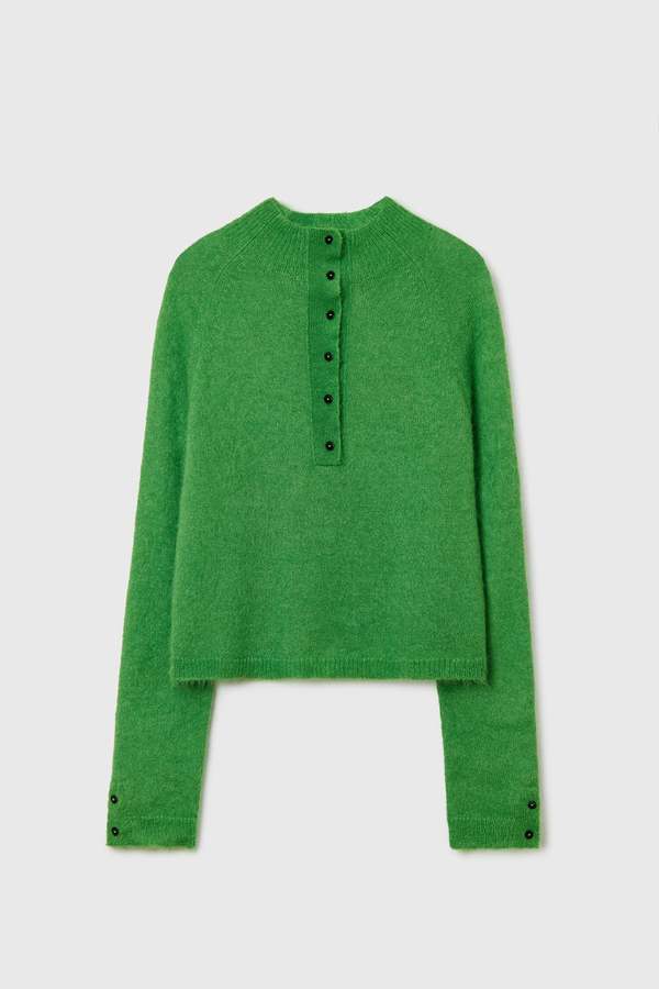 Cordera Suri Polo Sweater - Bright Green