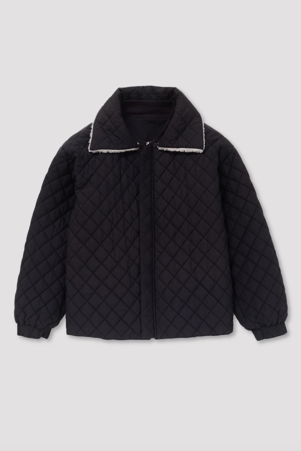 Micaela Greg Reversible Bomber - Faded Black