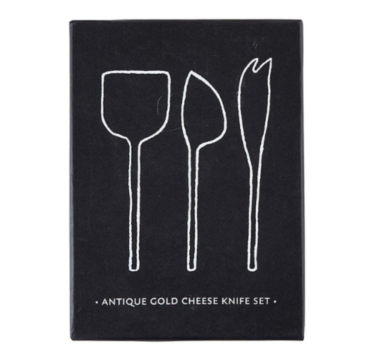 Santa Barbara Design Studio Cheese Knives - Antique Gold - Image 3 of 3