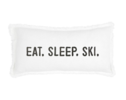 Santa Barbara Design Studio Eat Sleep Ski Lumbar Pillow - Thumbnail 2