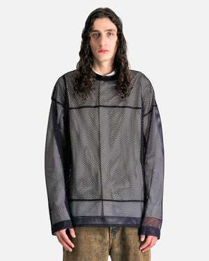 Dries Van Noten Henland M.K. LS T-Shirt - Black | Garmentory