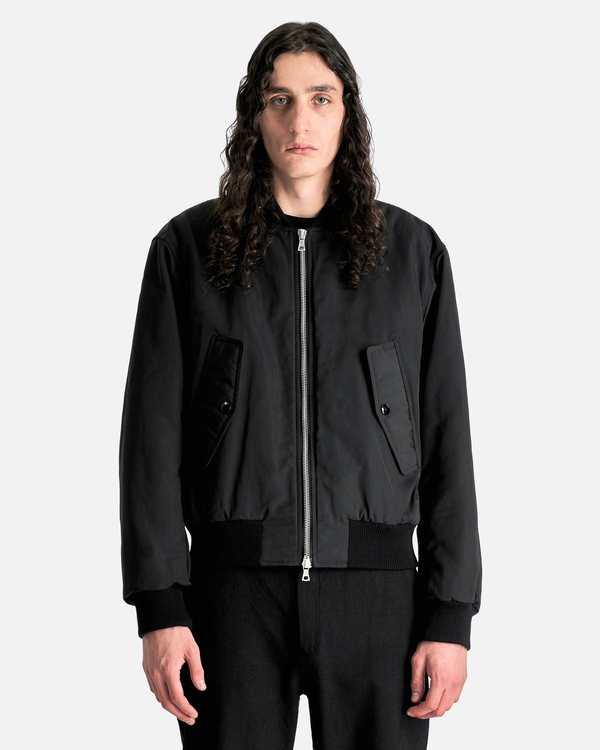 Dries Van Noten Verso Tris M.W. Jacket - Black | Garmentory