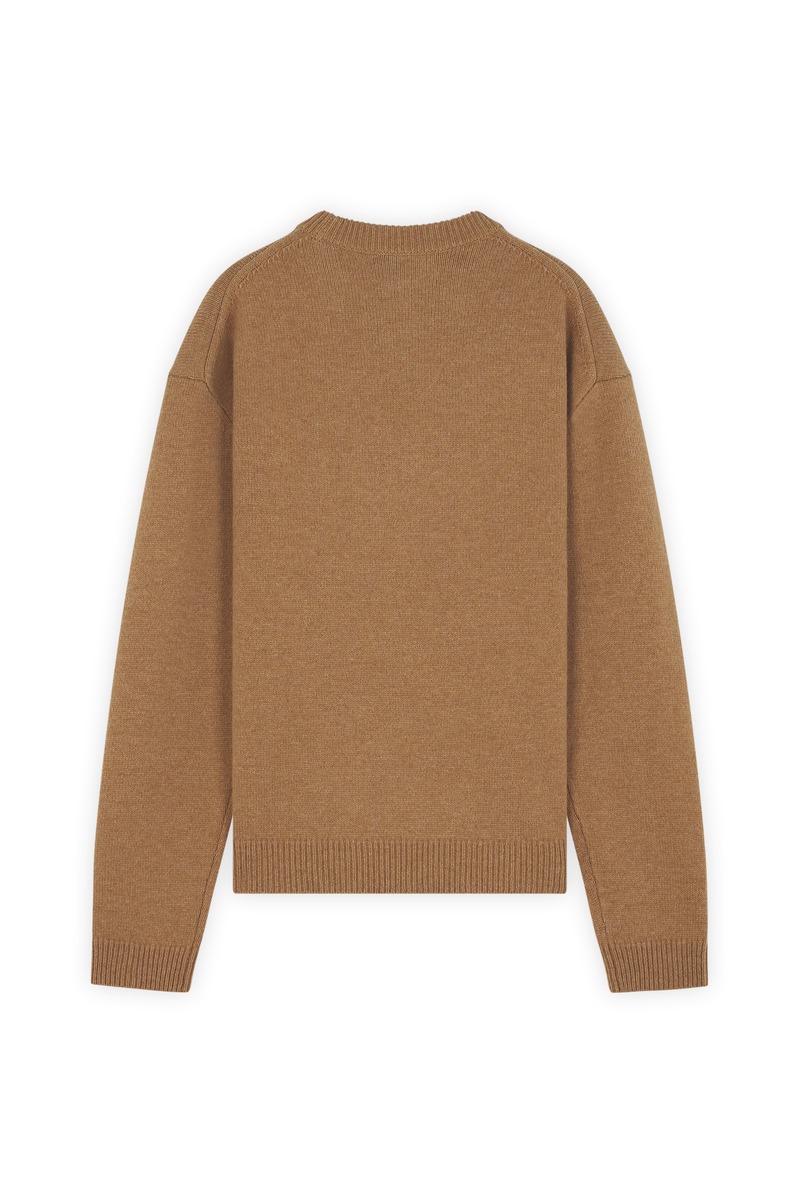 Maison Kitsune FOX HEAD CRAFTY COATIGAN