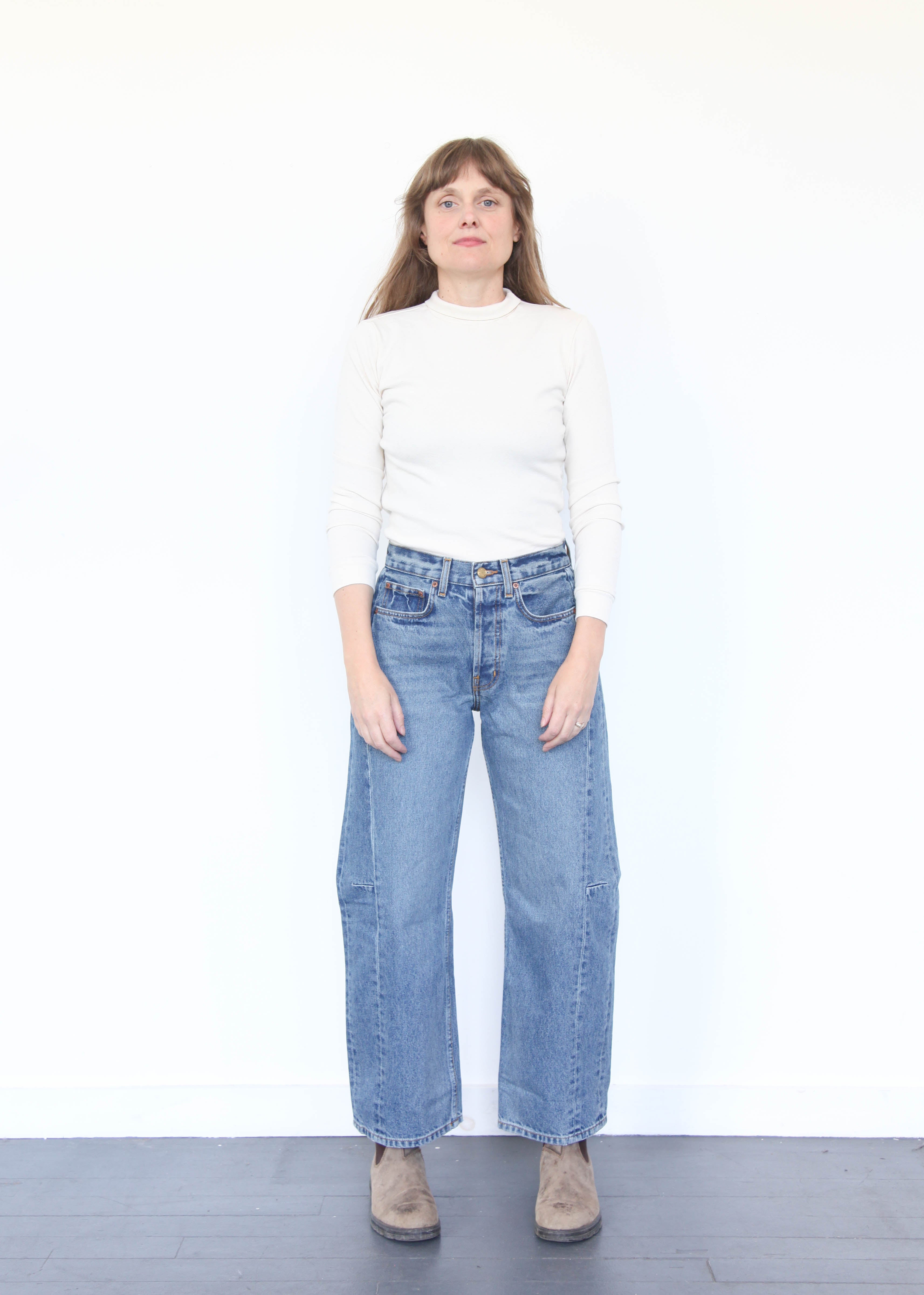 B Sides Slim Lasso Jean - Liesl Blue | Garmentory