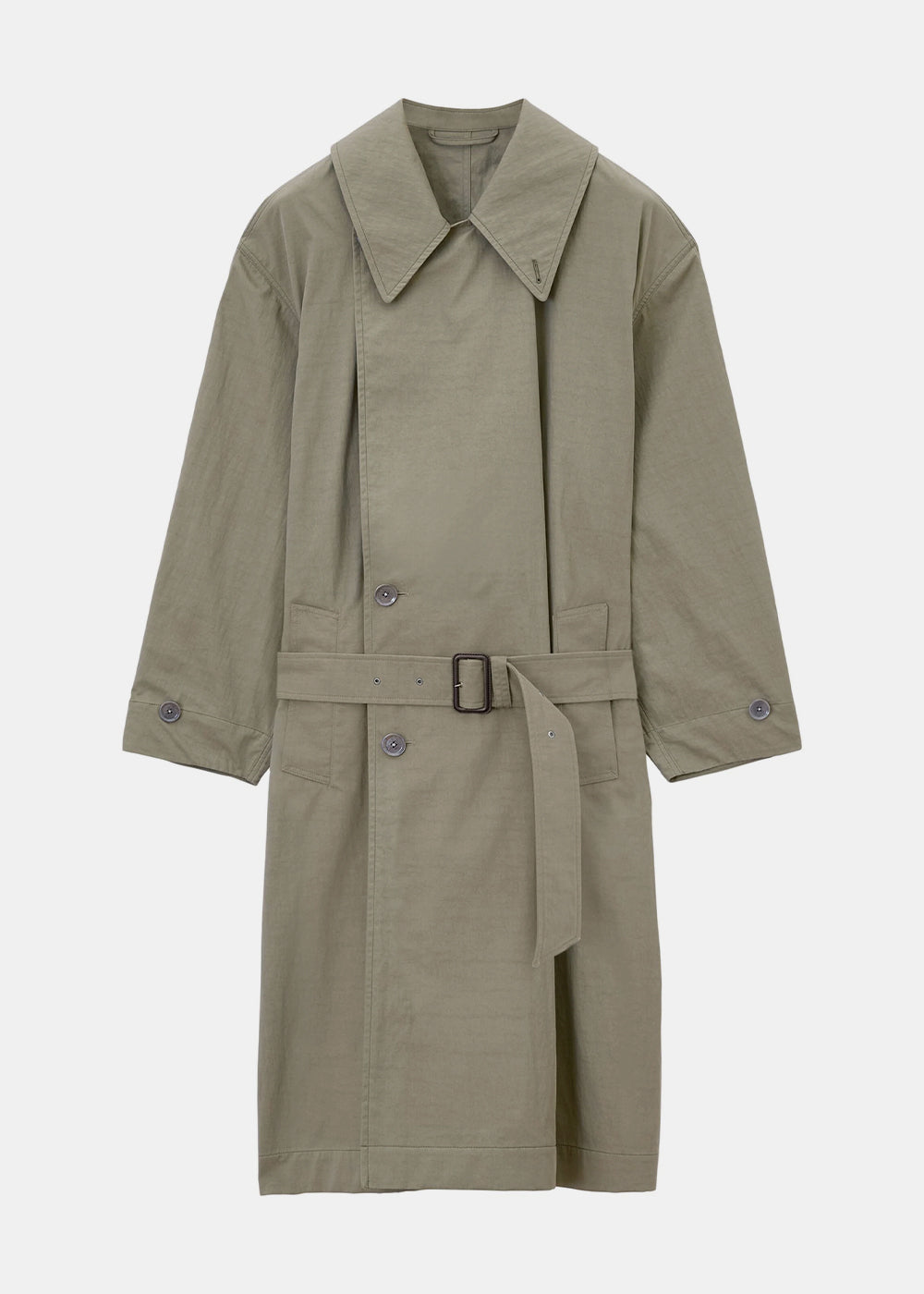 Lemaire Tibetan Trench Coat - Light Olive | Garmentory