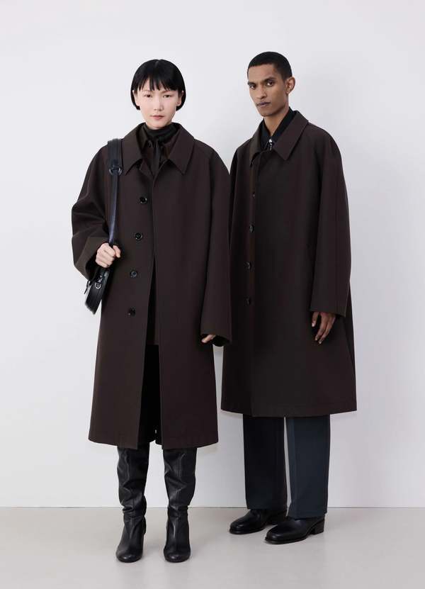 Lemaire Car Coat - Espresso | Garmentory