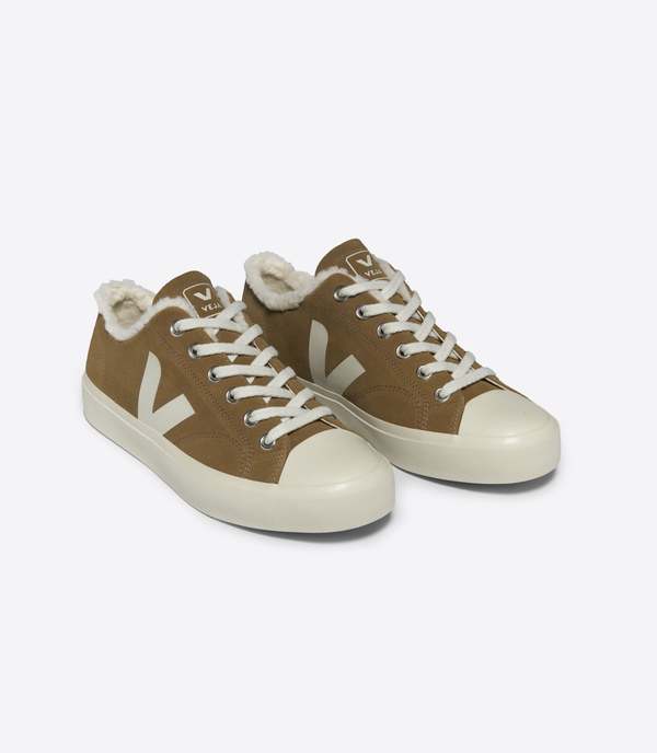 Veja Wata II Low Winter Suede Tent Pierre on Garmentory
