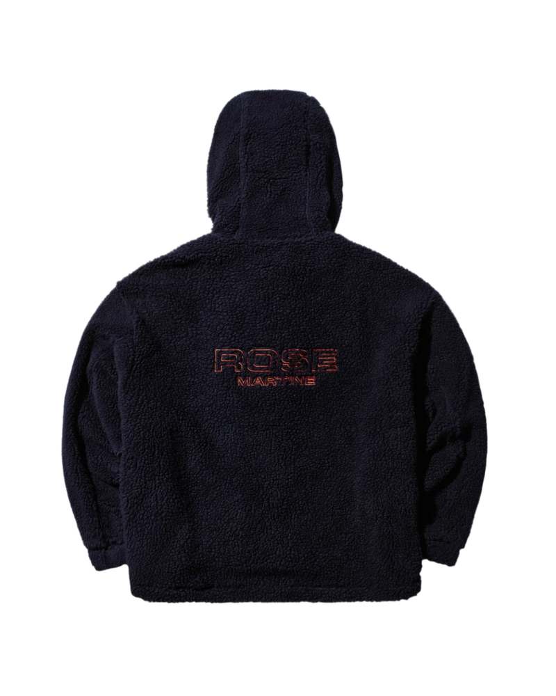MARTINE ROSE Hooded 17 Fleece Jacket