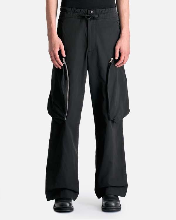 24aw Dries Van Noten PRIMA BIS カーゴパンツ S Dries Van Noten Prima Bis M.W. Pants - Black | Garmentory
