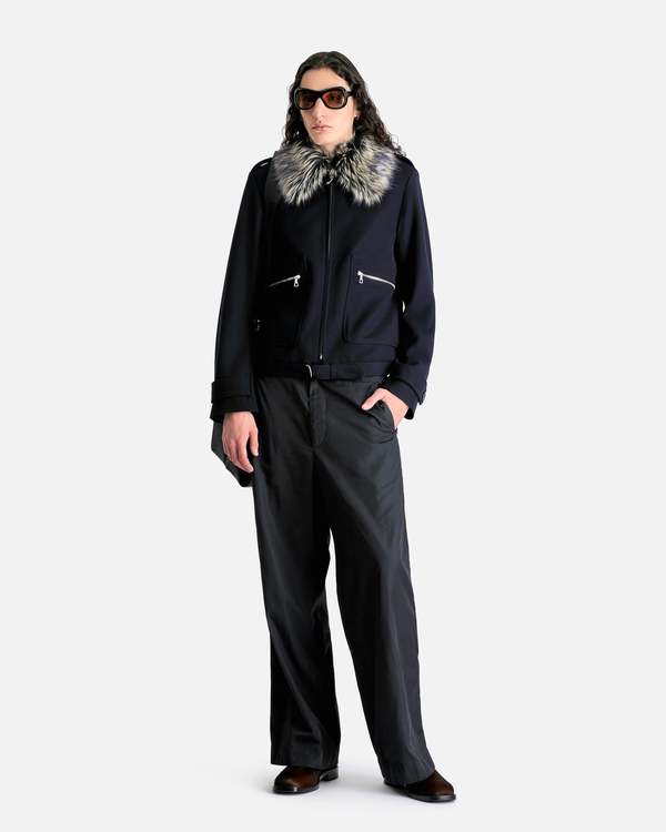 Dries Van Noten Verona Bis M.W. Jacket - Navy | Garmentory