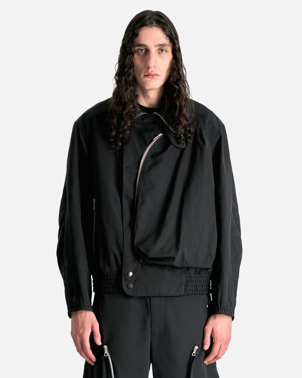 Dries Van Noten Viller M.W Jacket - Black | Garmentory