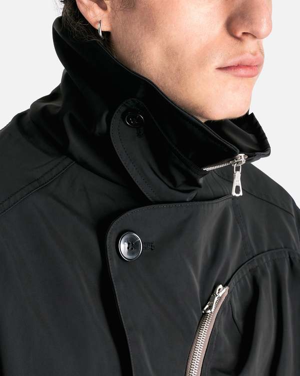Dries Van Noten Viller M.W Jacket - Black | Garmentory