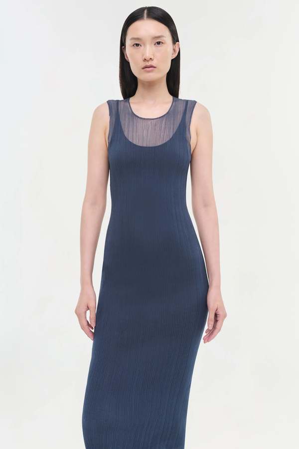simkhai daniella midi dress Simkhai Daniella S/l Midi Dress