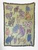 Olivia Wendel Curious Cats Blanket - Thumbnail 2