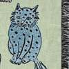 Olivia Wendel Curious Cats Blanket - Thumbnail 4