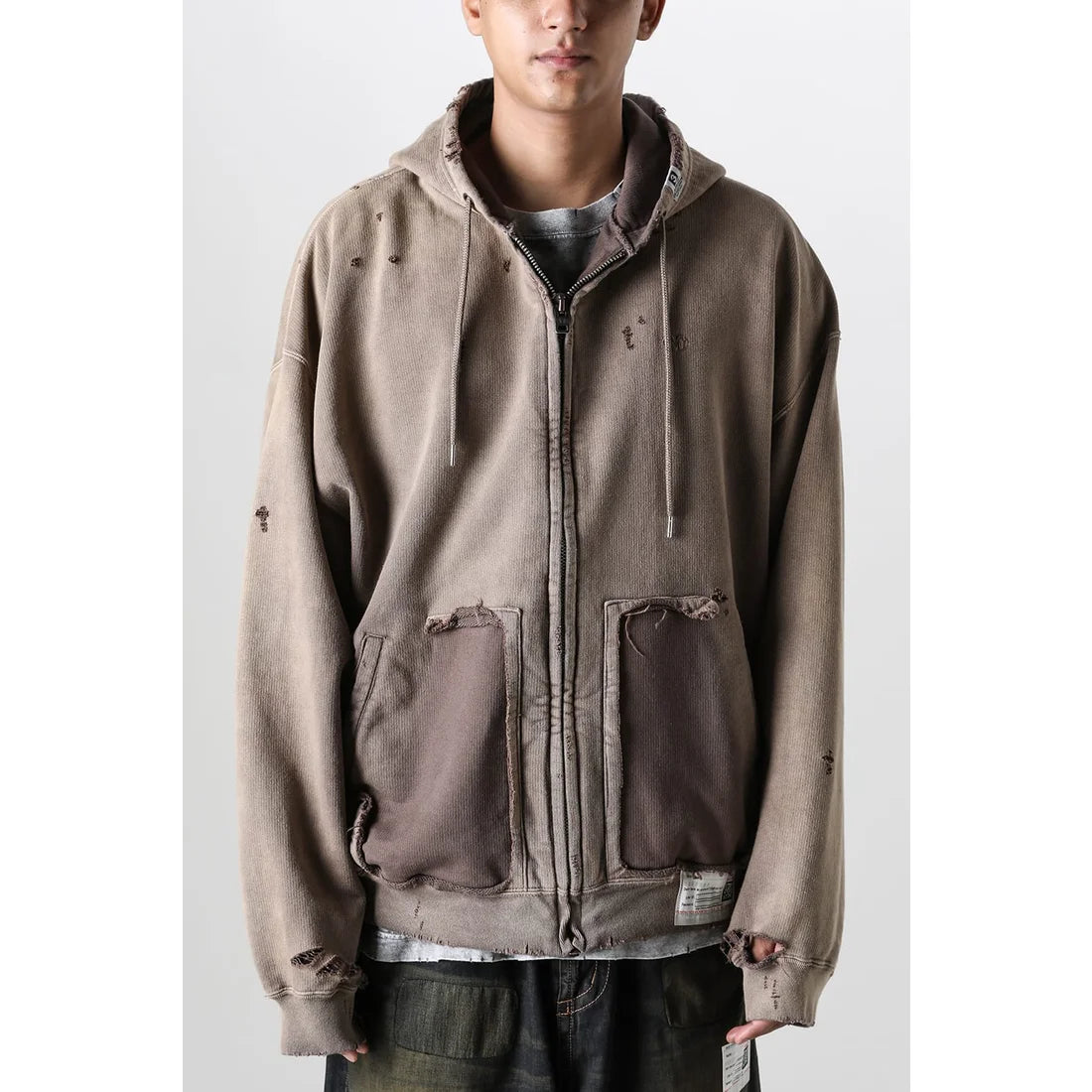 トップス Maison MIHARA YASUHIRO SUN FADED PARKA Maison Mihara Yasuhiro Sun Faded Parka - Brown | Garmentory