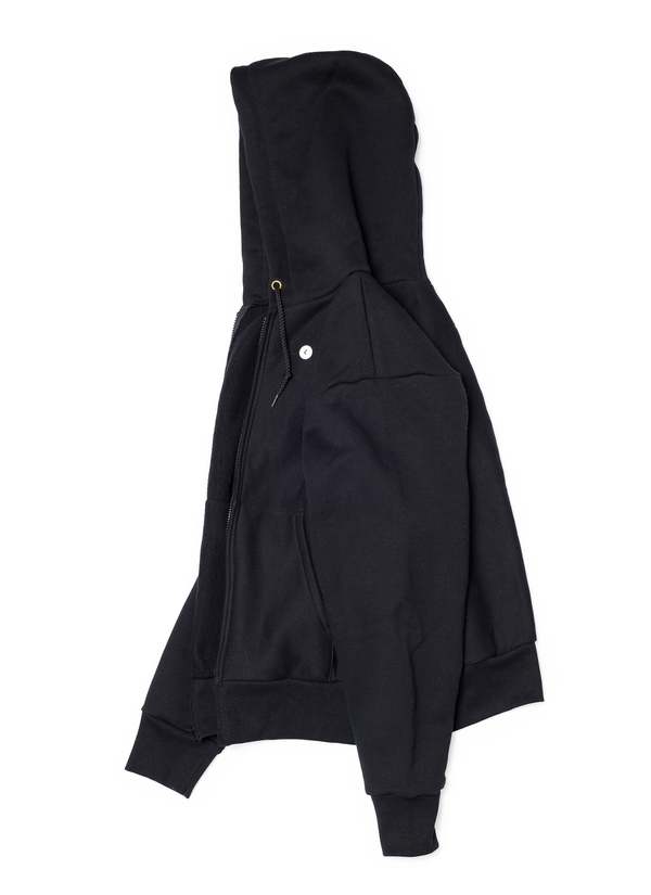 Nakamuraya Camber Heavyweight/12oz Zip Hoodie - Black
