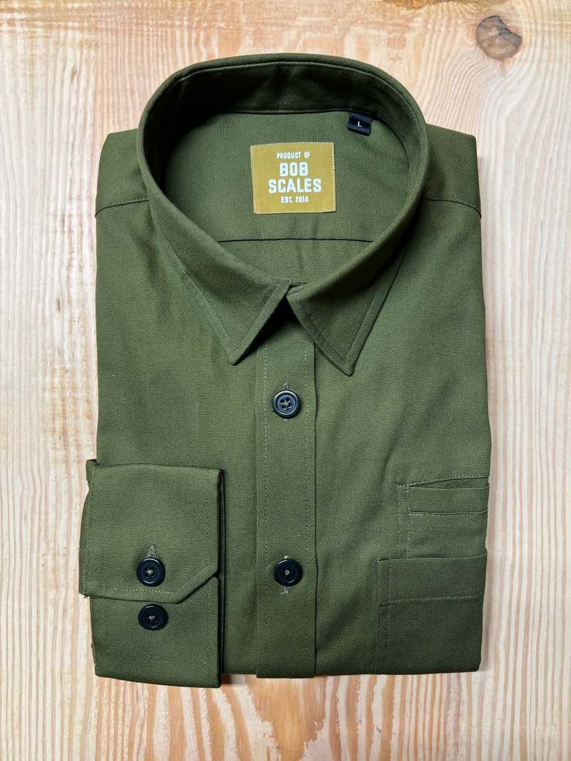 Product Of Bob Scales Utility Shirt - Green Product Of Bob Scales Utility Shirt - Green