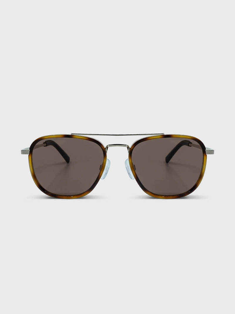 MESSY WEEKEND Quentin Sunglasses - Brown Gold