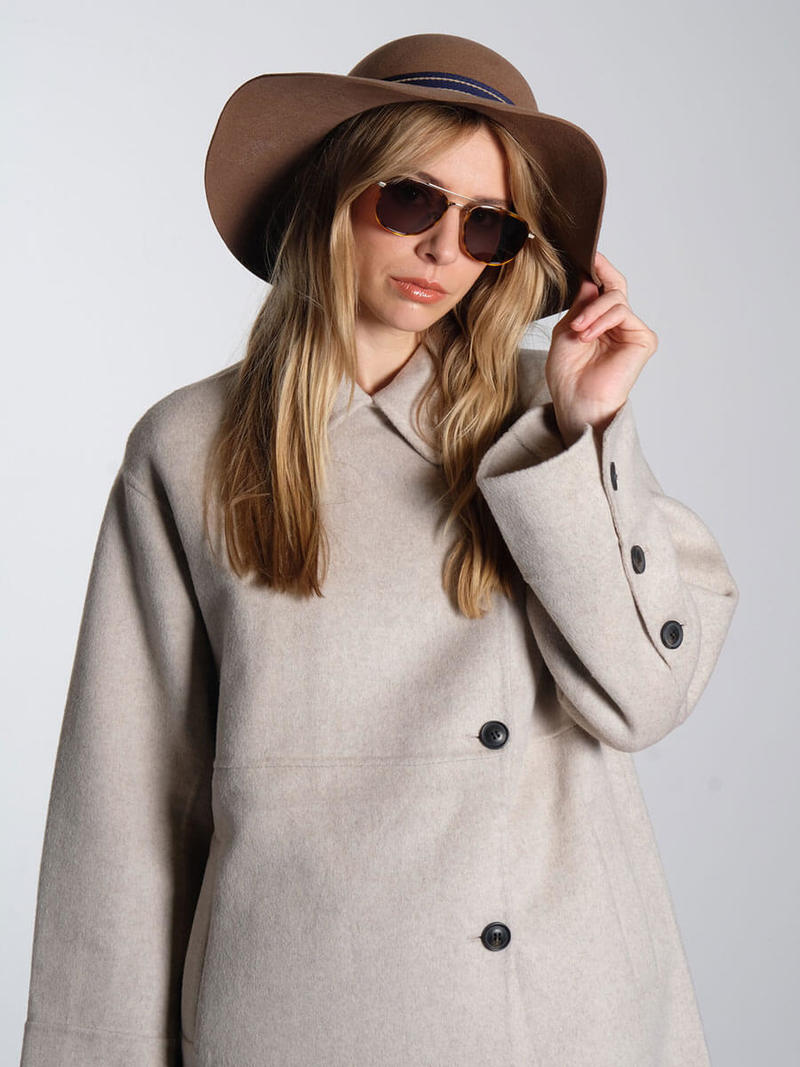 MESSY WEEKEND Quentin Sunglasses - Brown Gold