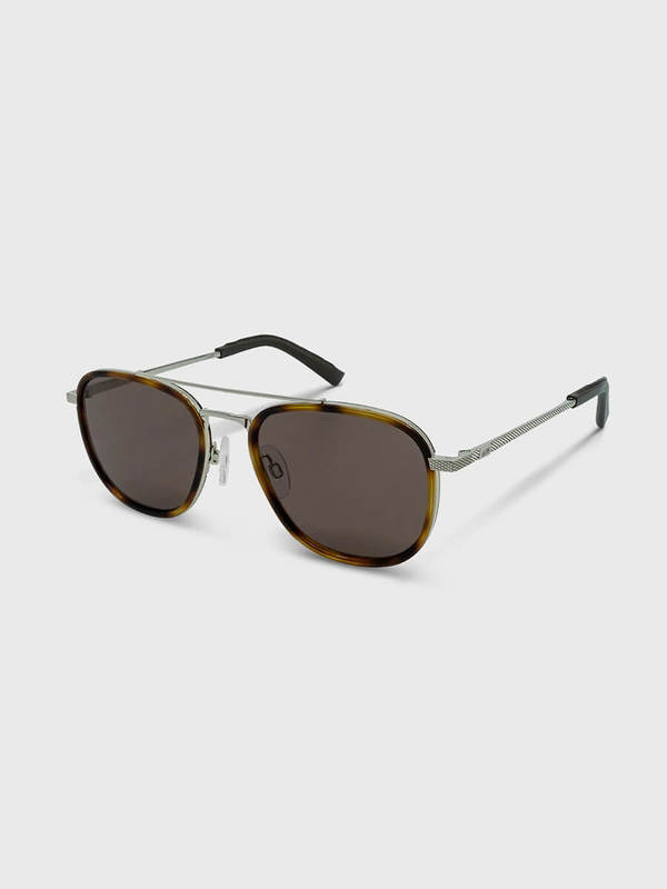 MESSY WEEKEND Quentin Sunglasses - Brown Gold