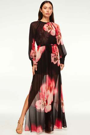 Misa Los Angeles Naomi Dress - Midnight/Orchid | Garmentory