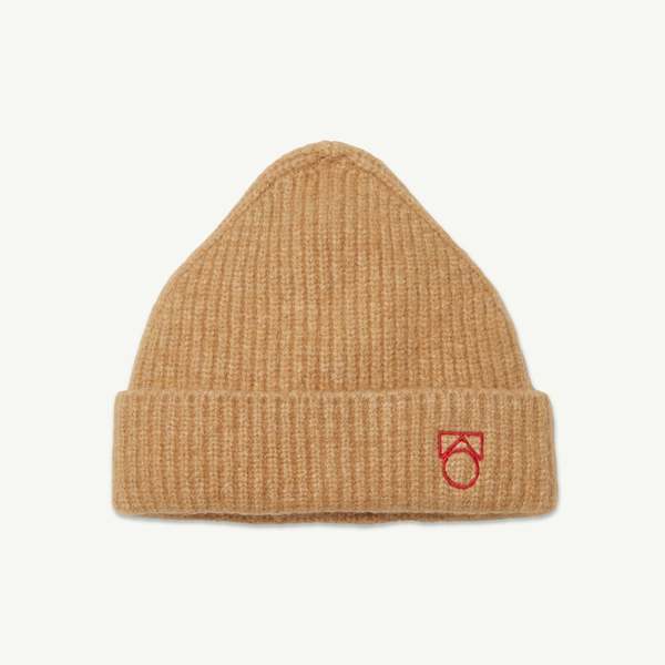 Kids Main Story Knit Beanie - Camel | Garmentory