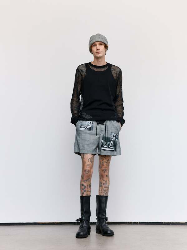 【TAKAHIROMIYASHITA TheSoloist.】 CREW NECK S Takahiro Miyashita The Soloist x UNDERCOVER crew new