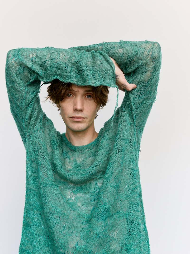 【SCENERITY】Tez mohair knit Knitting Pattern PDF - Oversized Mohair Sweater | Beginner