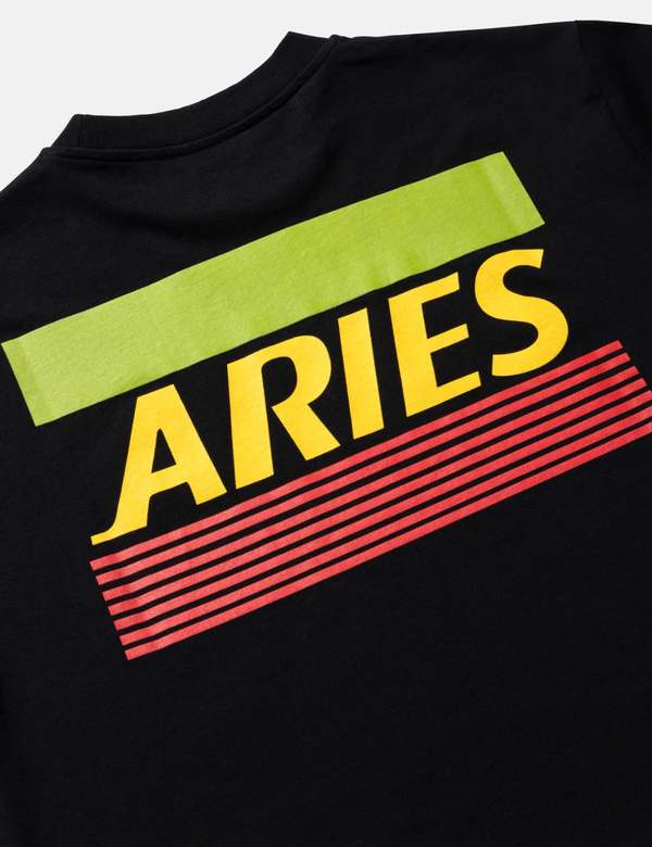 Aries Arise Credit Card Long Sleeve Tee - Black | Garmentory