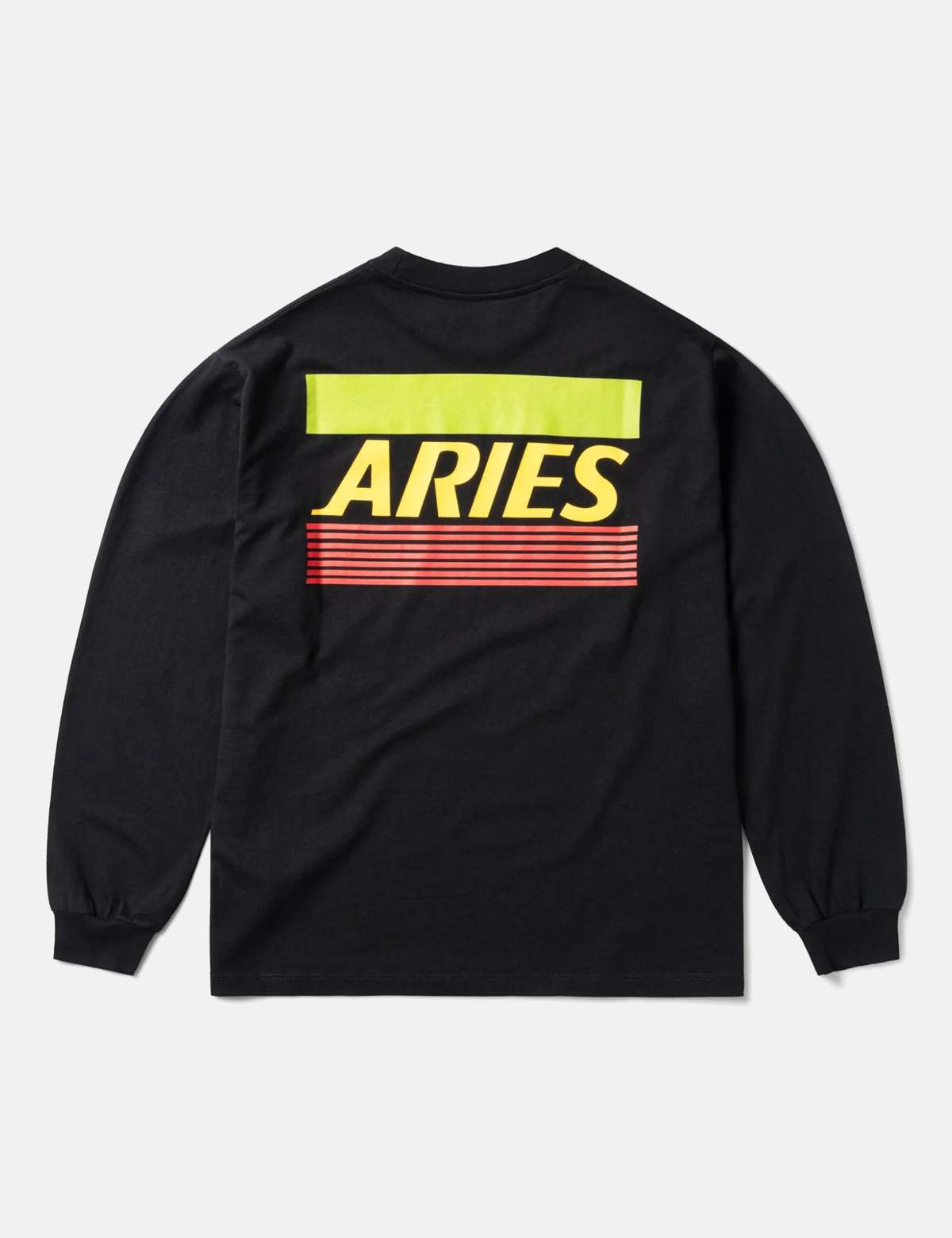 Aries Arise Credit Card Long Sleeve Tee - Black | Garmentory