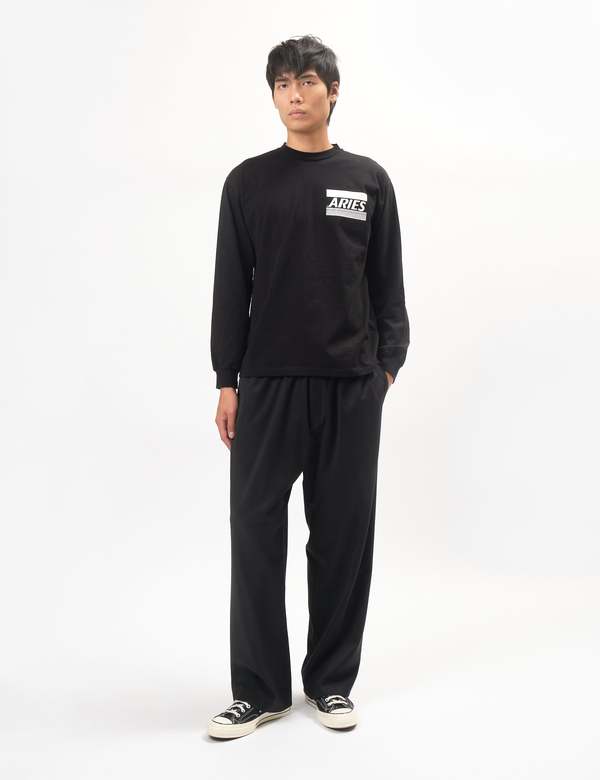 Aries Arise Tailored Slacker Pant - Black | Garmentory