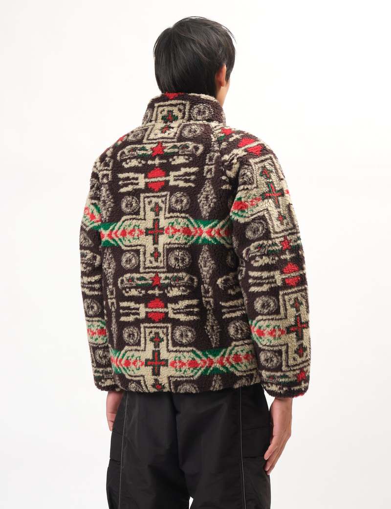 Manastash Chimayo Fleece Jacket - Brown | Garmentory