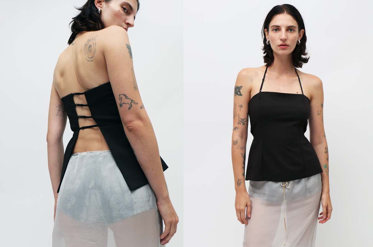 paloma ベアトップ キャミソール パロマウール Top Aire wool paloma wool 【公式通販】 ベアトップ キャミソール パロマウール Top Aire トップス
