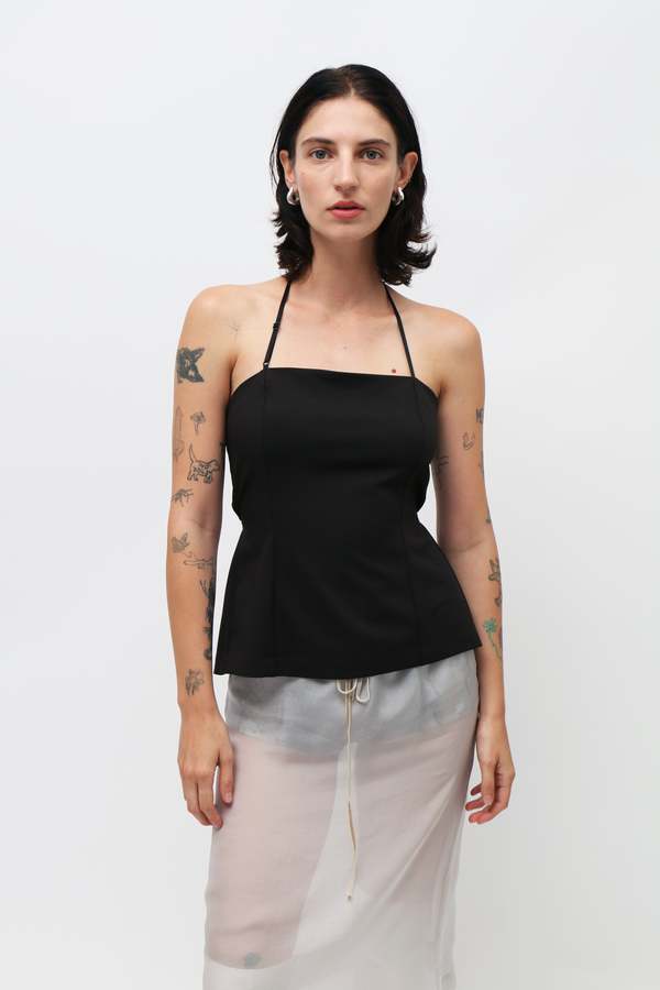 paloma wool Aire Top パロマウール キャミソール ベアトップ Paloma Wool Aire Bandeau Top - Brown | Garmentory