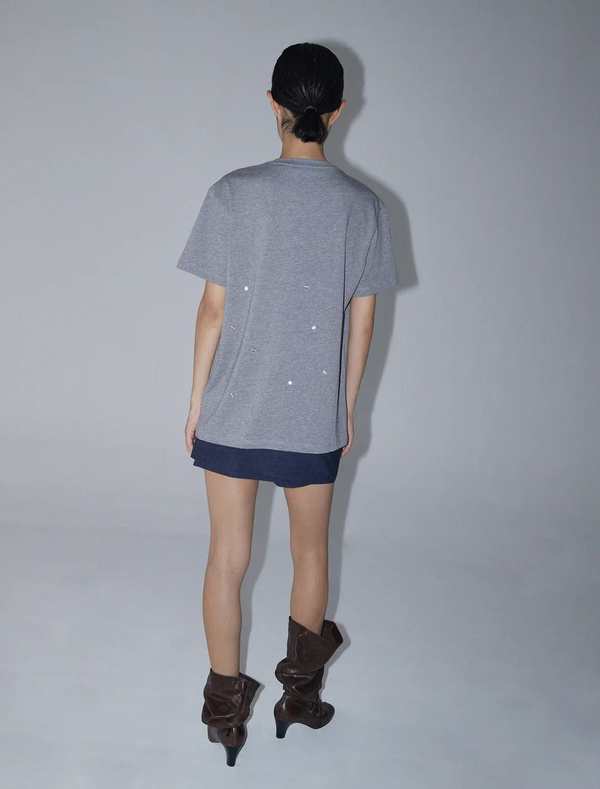Paloma Wool Cotton Click T-Shirt - Grey | Garmentory