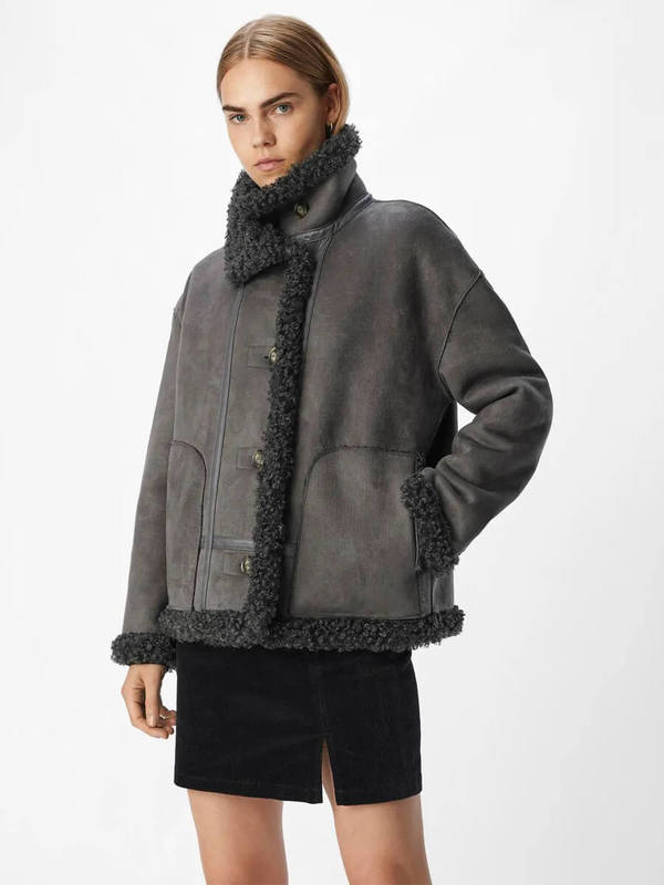 LOST特注【vintage】セットアップ ダブル マットグレー 極上ウール LOST特注【vintage】セットアップ ダブルスーツ マットグレー モード