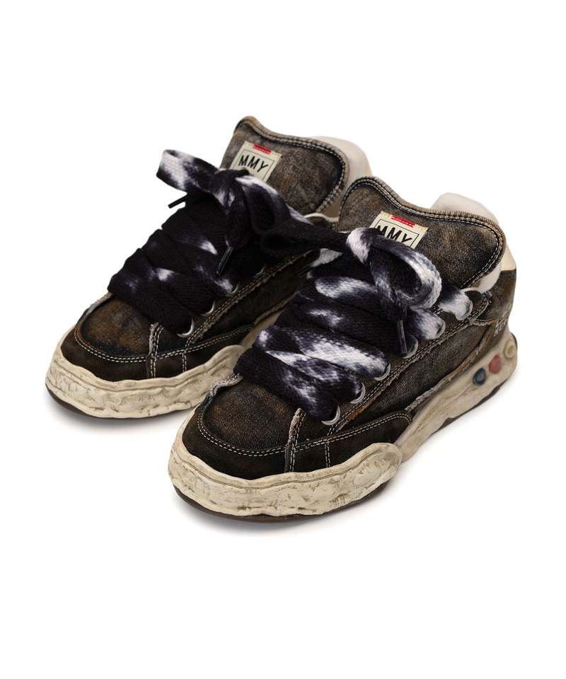 MIHARA YASUHIRO*HERBIE PUFFER OG Sole Washed Denimスニーカー Buy Maison Mihara Yasuhiro men brown herbie puffer og sole