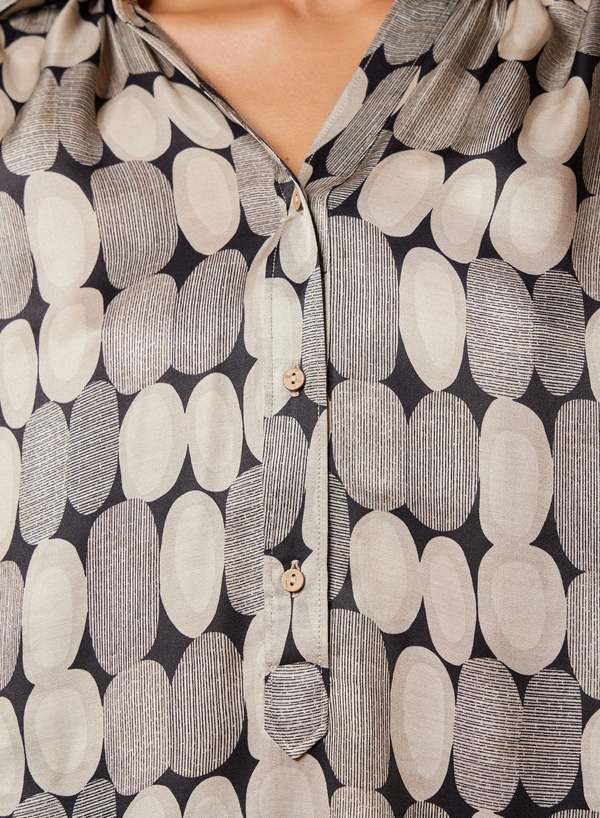 Diega Calbiza Printed Blouse | Garmentory