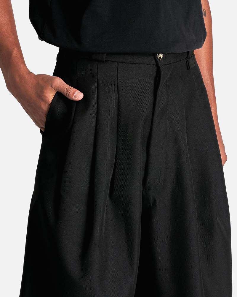 Willy Chavarria Borracho Short - Black | Garmentory