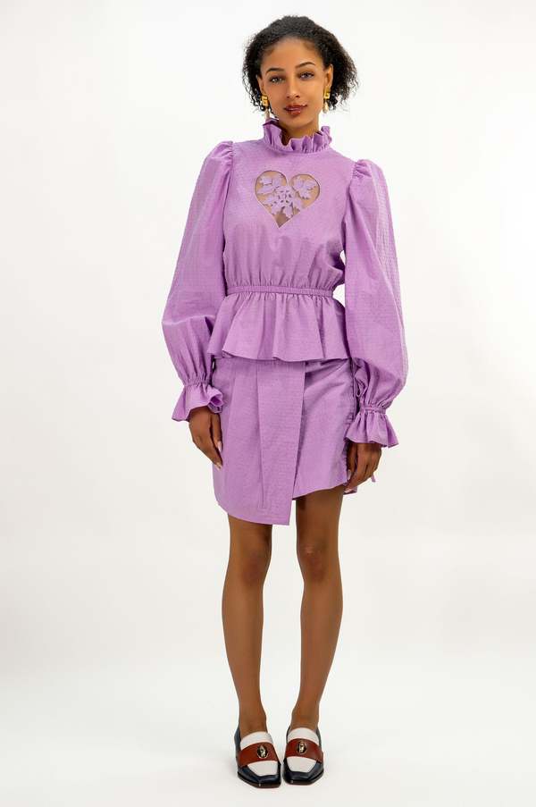 Kristinit Sirsa Top - Lavender