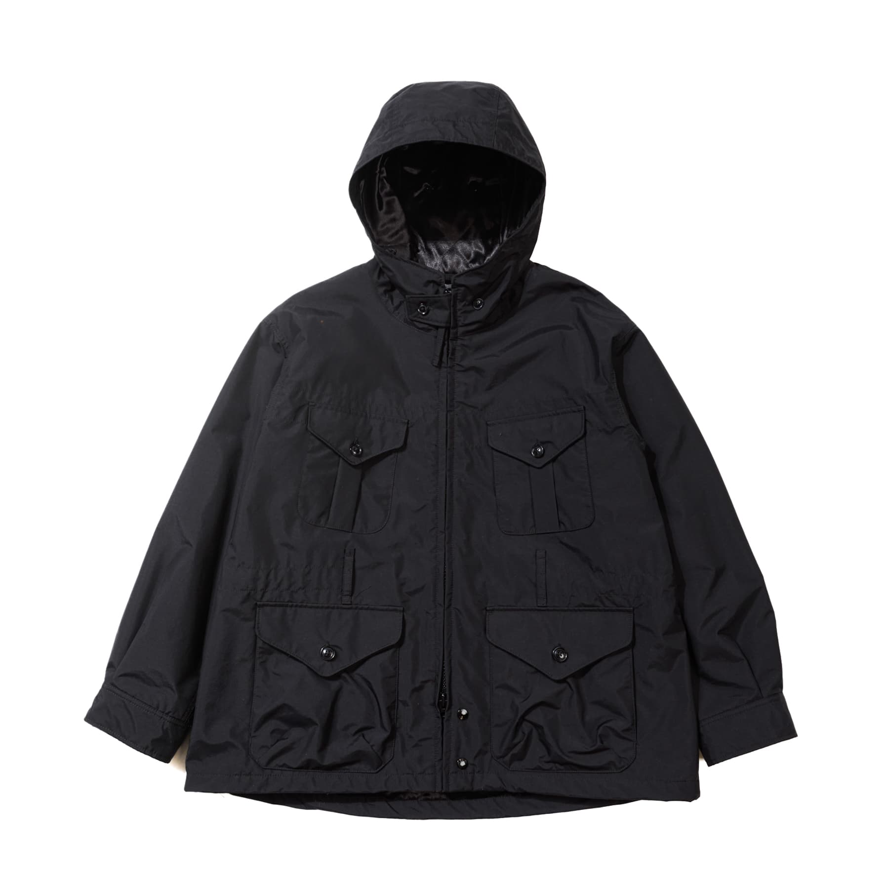 ジャケット・アウター ENGINEERED GARMENTS Field Parka Engineered Garments Nylon 3 Layer Cloth Field Parka - Black