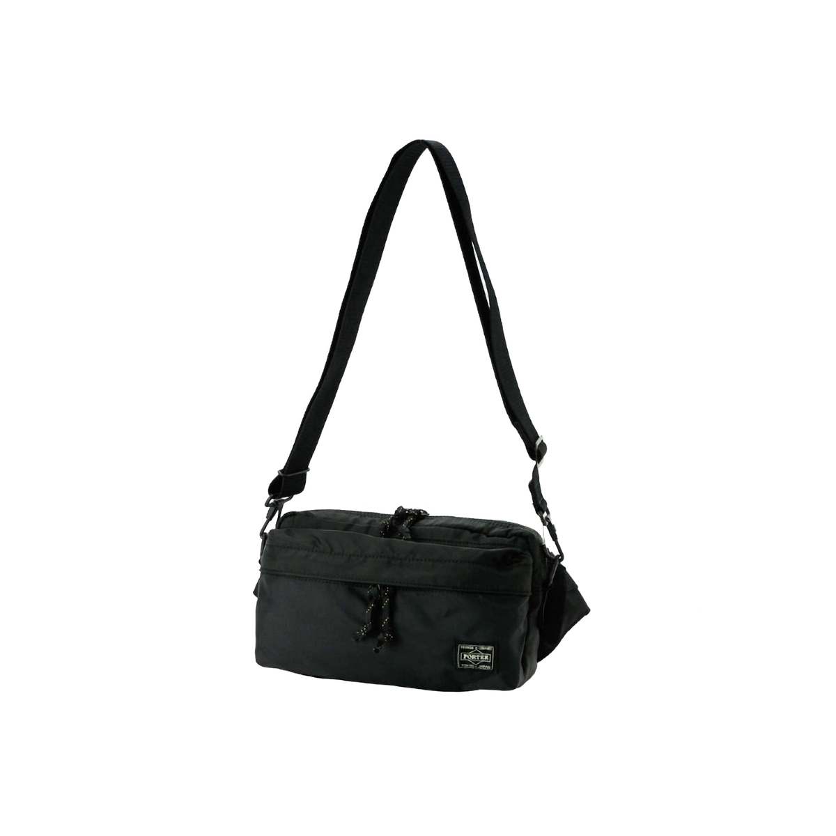 Porter Yoshida Force 2 Way Waist Bag - Black - Image 1 of 1