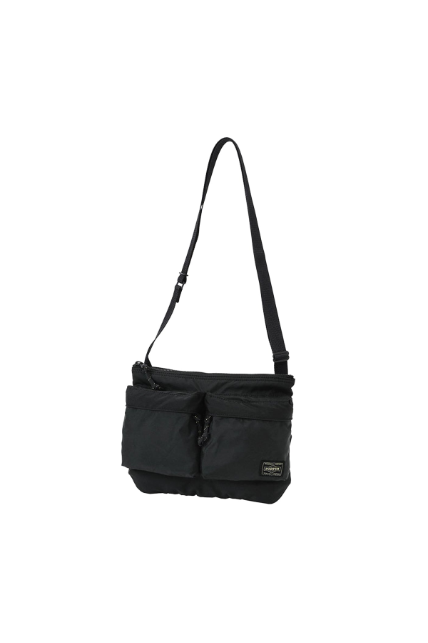 Porter Yoshida Small Force Shoulder Bag - Black