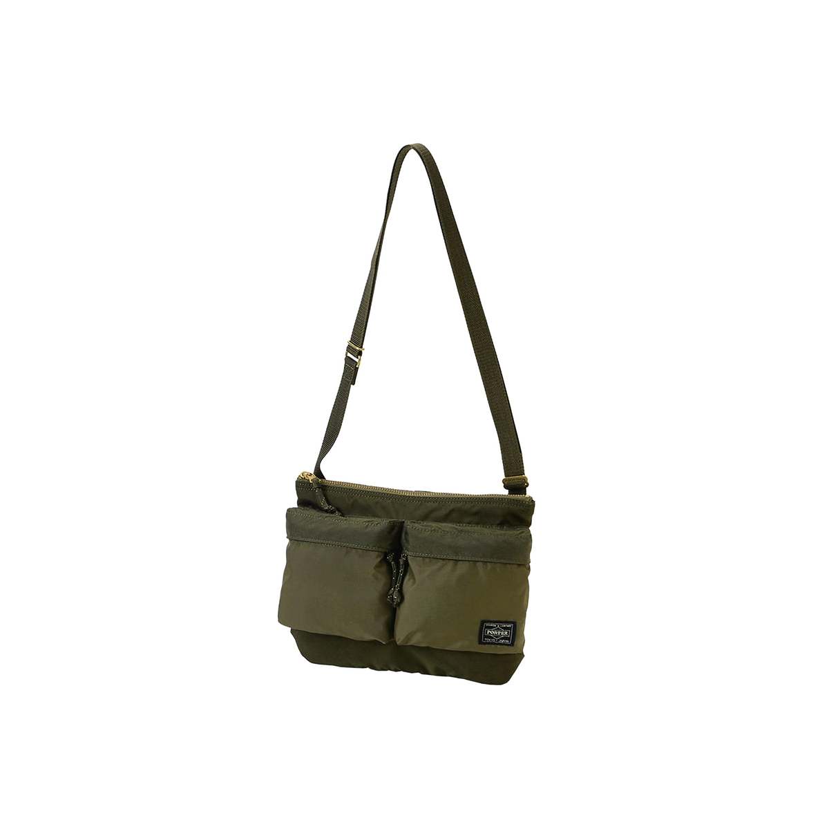 Porter Yoshida Small Force Shoulder Bag - Olive Drab - Image 1 of 1